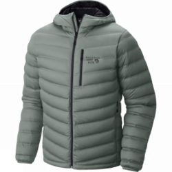 Mountain Hardwear Men's StretchDown Hooded Jacket Thunderhead Grey